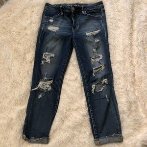American Eagle super stretch Jegging Crop Jeans